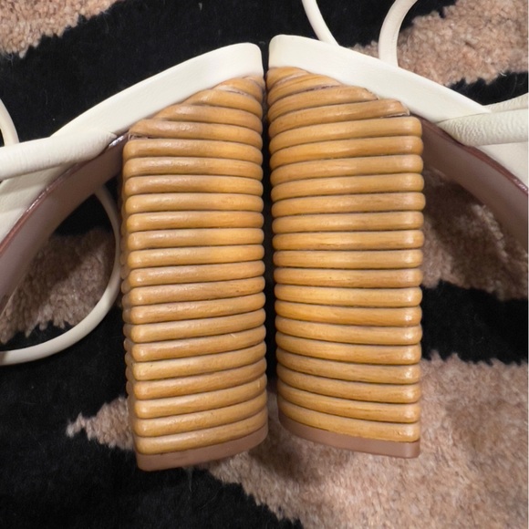 Schutz Ambrielle sandal in Vanilla Ice Nappa leather - Picture 6 of 10